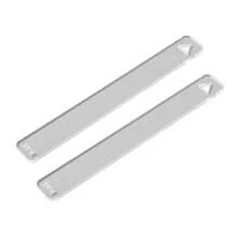 2pcs 2/3/4/5/6mm Polymer Clay Thickness Acrylic Roller Guide With Depth Adjusted Pottery Tool