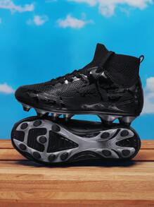 Zapatillas de entrenamiento deportivo para adolescentes con tacos largos para fútbol/fútbol sala, calzado atlético