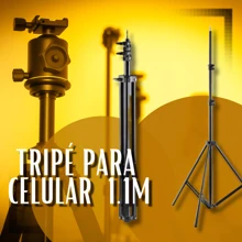 Selfiestick & Tripod Head - 黑色 - 查看 1