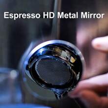 Espresso Shot Mirror For Bottomless Portafilter, Stainless Steel Mirror Surface And Adjustable Base, Suitable For Observation Observing Coffee Flow Rate And Channel Effects, Coffee Machine Accessories – Barista Tools School Supplies Back To School