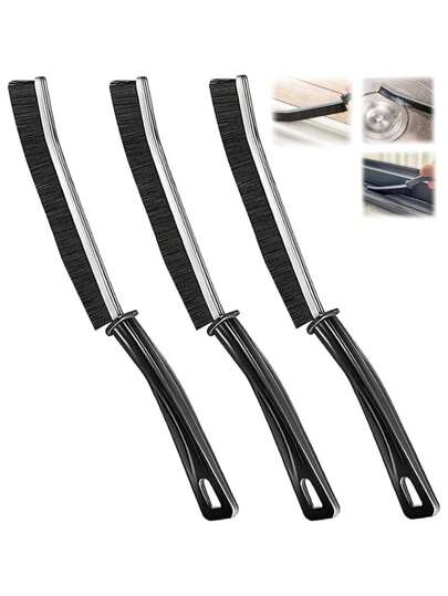 6pcs Gap Cleaning Brushes, Multifunctional Crevice Cleaning Tool, Dead Corners Brushes For Bathroom Kitchen Tiles Window Door Slots