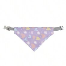 Supet 1 Peça toalha de saliva para animais de estimação, babador em forma de boca de cachorrinho ou bandana triangular para gatos e cães adequados para animais de estimação de pequeno e médio porte.