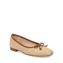 Sam Edelman Claire Leather Ballet Flats - Bleached Beachwood - View 1