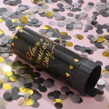 5/10 件 4.3 英寸婚礼迷你手持五彩纸屑炮，适用于庆典、典礼、派对、弹簧花管比赛、周年纪念、生日惊喜、摄影道具， - 彩色 - 查看 18