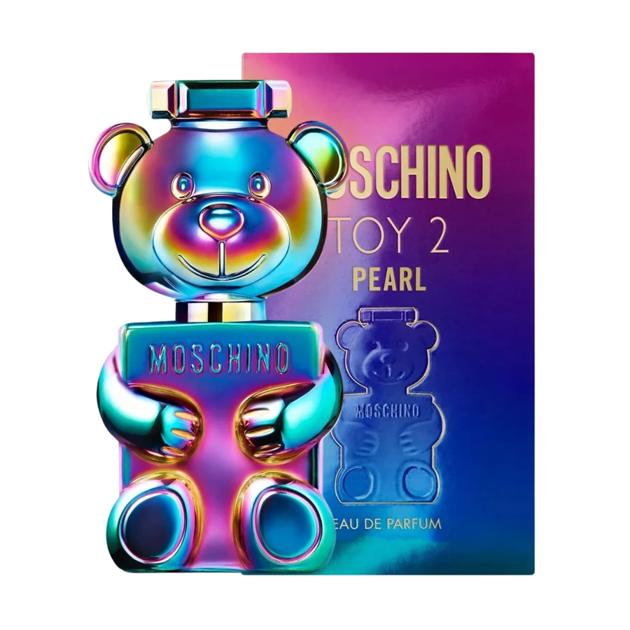 Toy 2 Pearl By Moschino Eau De Parfum 3.4oz | Unisex Luxury Designer Perfume | Fresh Floral Fruity Scent With Lemon, Jasmine, Musk & Vetiver | Long-Lasting Fragrance For All Seasons - 彩色 - 查看 1