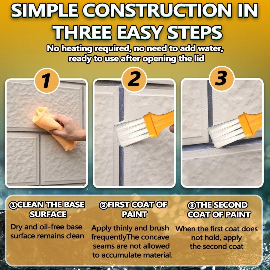 Wall Sealant, Waterproof Paste, Floor Sealant, Roof Waterproof Leak