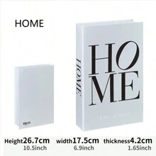 3PCS LOVE AT HOME - Fashion Home Decoration Books, Creative Living Room Desktop Decorations, Windowsill Wall Decoration Book Models, Suitable For Rooms, Kitchens, Bedrooms, Offices, Desks, Birthday Parties, Holiday Parties, Weddings, Celebration Parties, Teacher Gifts, Artificial Flower Decoration Tray Bases, Graduation Teacher Gifts Holiday Accessories Decoration Mariage Champetre Decoration Maison 2PCS/1PC