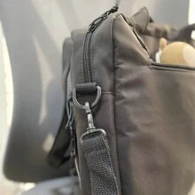 Y2K 2026新款女款痛包 PVC透明口袋徽章展示板肩背包 女孩學生書包 痛包 斜背包 JK娃娃包 - 黑色 - 查看 6