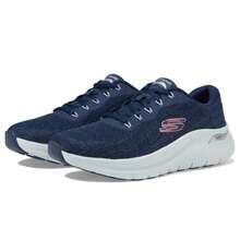Skechers Arch Fit 2.0-Rich Vision - 海軍藍/粉紅色 - 查看 1