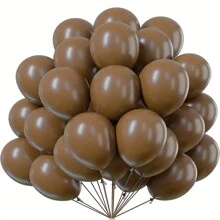 30pcs 10-Inch Retro Color Latex Balloons For Birthday, Wedding, Valentine's Day Party Decoration, Birthday Photography Props, Anniversary Party Decoration, Room Decoration, Indoor Decoration, Christmas