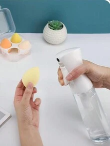 1入組高壓噴霧瓶，適用於補充化妝水、細緻霧化面部保濕瓶、酒精消毒小噴瓶，配備納米噴霧和高壓功能，可用於酒精或護髮產品，進行消毒特殊用途 - 白色 - 查看 7