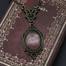 Vòng cổ mặt dây chuyền mở rộng sáng tạo dành cho phụ nữ Tiệc sinh nhật ngày lễ Victoria hoặc trang phục phong cách Steampunk Trang trí trang phục Halloween Món quà trang sức để nhìn cận cảnh đá quý và đá - Đồng - Xem 2