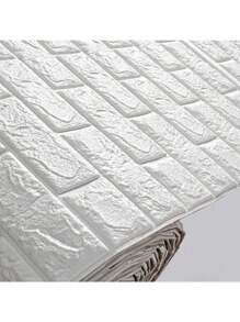 70cm*500cm 3D Brick Pattern Wall Panels Wallpaper DIY Waterproof For Living Room Bedroom Kitchen Background Wall Stickers Home Decor Gifts Birthday Graduation Room Decor Wall Decor Bathroom Decor Bedroom Decor Room Decoration Stuff Living Room Decor House Decor Home Decor Living Room Wall Art Wall Paper