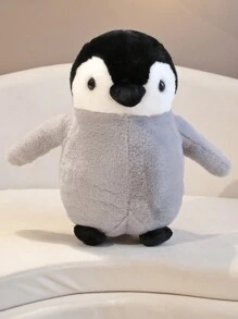Bobbybear 1 pieza Muñeco de peluche de pingüino azul y blanco, Almohada de peluche de pingüino esponjoso, Peluche de pingüino de pie de la serie Océano, Regalo para acuario, Decoración con temática marina - Multicolor - Ver 14