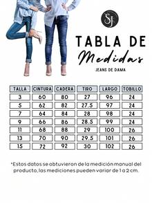 Jeans Pantalón Mezclilla PUSH UP - Azul lavado oscuro - Ver 3