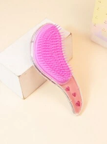 1pc Cute Tangle-Free Massage Comb, Hair Comb, Hairbrush - Multicolor - View 2
