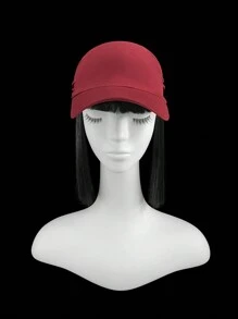 （定制款）個性化文字標誌印刷防曬頭巾棒球帽，輕薄透氣，適合日常使用 - 彩色 - 查看 11