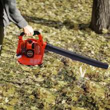 Gas Powered Leaf Blower - Handheld Gas Blower - 2-Stroke Handheld Gas Powered Leaf Blower - 25.4CC 500rpm Gas Engine - For Cleaning Lawn, Snow Blowing, Yard, Garage, Patio And Sidewalk,Garden Tools, Gardening Tools For Garden - Red - View 5