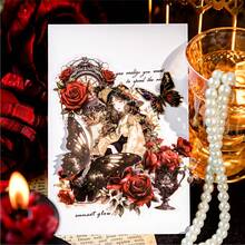 MOCARD 1 Pack 20 Pcs Assorted  Girl Angels And Mermaids Theme Laser Stickers Aesthetic Phone Case Art Scrapbooking Personalised Collage Card Material Decorative Waterproof Labels - 1 Package - View 7