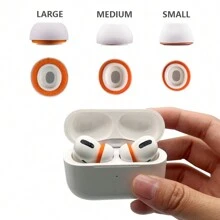 Memory Foam Earbud Tips, Replacement Foam Ear Tips Compatible With Airpods Pro And AirPods Pro 2 With Noise Reduction Hole - Multicolor - View 1