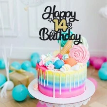 1 件快乐 12 岁 13 岁 14 岁 15 岁 17 岁 30 岁 40 岁 50 岁 60 岁生日蛋糕装饰闪光 12 13 14 15 17 30 40 50 60 岁生日蛋糕挑选装饰生日快乐周年派对装饰用品蛋糕装饰蛋糕装饰蛋糕装饰蛋糕装饰工具 - 彩色 - 查看 9