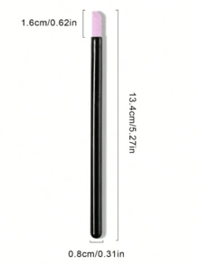 1/5入組石英石角質屑清除筆，砂將棒，工具推子，指甲表面打磨筆，修甲工具套裝 - 黑色 - 查看 5