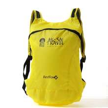 Ba lô có thể gập lại REDFOX, sức chứa lớn & siêu nhẹ, lý tưởng cho chuyến dã ngoại và du lịch - Màu vàng - Xem 5