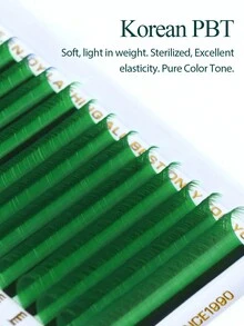 SONG LASHES Extensiones de pestañas arcoíris de 16 filas de alta calidad para pestañas de Color rosa claro Puple marrón claro verde claro,pestañas pestans extensiones de pestañas, pestañas de fiesta - Multicolor - Ver 8