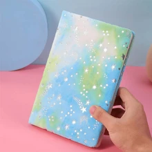 1入組A5毛絨星空筆記本，性價比高，適用於商務會議、記錄和筆記，柔軟仿皮封面，是學習和辦公室的理想文具，由直接製造商銷售 - A5 - 查看 12