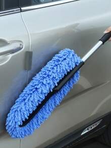 Bền Xe Sáp Đặc Biệt Kéo Vệ Sinh Cây Lau Nhà Nhíp Tóc Mềm Có Thể Thu Vào Nước Tay Cầm Dài Loại Bỏ Bụi Rửa Xe Ô Tô Bàn Chải đeo Được - Nhiều màu - Xem 4