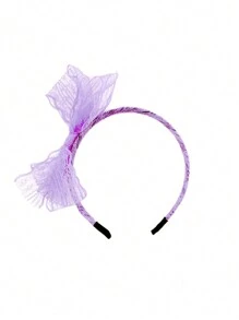 1/3 件 80 年代女式霓虹蕾丝蝴蝶结头带，适合 80 年代复古狂欢节派对角色扮演发饰情人节舞会万圣节 - 多色 - 查看 20