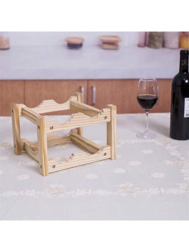 Portabottiglie Impilabile 3 Livelli – Organizer Cucina Per Frigorifero E Mobiletti, Contiene Fino A 9 Bottiglie, Trasparente E Facile Da Pulire