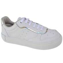 Women Wedge Sneakers - White - View 6