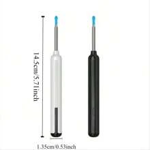 Visual Ear Harvesting, Ear Wax Removal, HD Ear Cleaner Camera, Ear Wax Removal Kit With Light - Ear Camera Cleaner With 6 Ear Scoops Compatible With Iphone And Android Phones - White - View 6