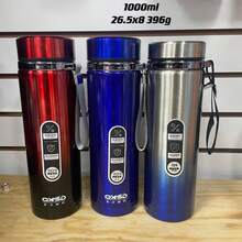 1000ML,800ML,500ML STAINLESS STEEL  #WATER BOTTLE - Gold - View 3
