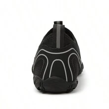 New Outdoor Hiking Shoes For Men & Women, Surfing Snorkeling Amphibious Shoes, Breathable Trekking Shoes For Water And Land, Beach Shoes, Running Shoes, Soft Bottom Indoor Fitness Shoes, Silent Non-Slip Jumping Rope Shoes, Shock Absorbing Soft Bottom Women's Casual Sports Shoes, Gray Training Yoga Shoes, Professional Squatting Anti-Slip Strength Training Weightlifting Shoes - Black - View 5