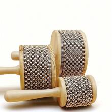 Vibrierende Metall-Cabasa - Lateinamerikanischer Rhythmus-Meister - Authentisches Perkussionsinstrument für Profis und Anfänger - tragbar, ergonomischer Griff, verleiht Ihrer Musik mehr Tiefe, Bassklarinette, Orff-Musikinstrument, Bassdrum Pedal, Musikinstrumente Schlagzeug