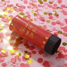 5/10 件 4.3 英寸婚礼迷你手持五彩纸屑炮，适用于庆典、典礼、派对、弹簧花管比赛、周年纪念、生日惊喜、摄影道具， - 彩色 - 查看 20