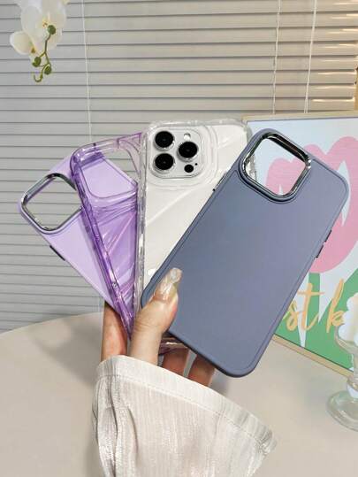 4pcs Thick Material Cute Red Candy Colorful Painting 10 Shock-Proof Protective Phone Case For New 14 Waterproof Anti-Fall Scratch Resistant