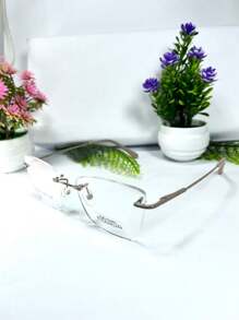 Women's Eyeglass Frames - Màu Khaki - Xem 2