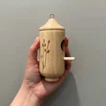 3 Ngôi nhà chim ruồi bằng gỗ bền và chống chịu thời tiết - Thu hút những chú chim ruồi xinh đẹp đến khu vườn của bạn - Nhiều màu - Xem 4