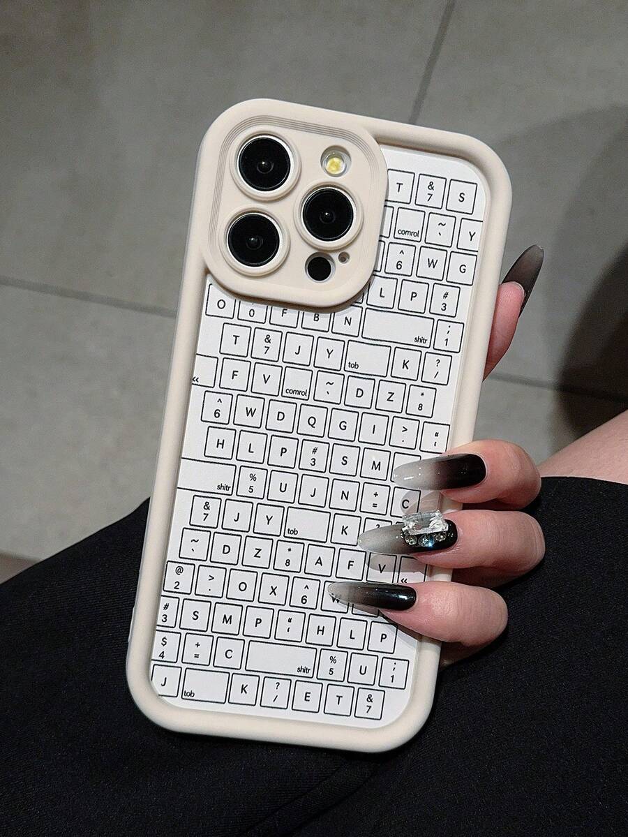 Vỏ máy tính xà phòng Vỏ điện thoại di động tre cao tương thích với iPhone - Nhiều màu - Xem 1