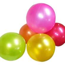 50 Pelotas Plástico Colores Fiesta Regalo Juguete Niño Niña - Multicolor - Ver 2