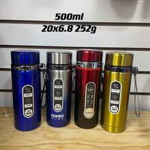 1000ML,800ML,500ML STAINLESS STEEL  #WATER BOTTLE - Gold - View 5