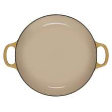 Le Creuset Signature Petal Braiser, 2.5 Qt. - Sea Salt - View 5