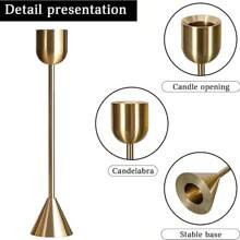 Festival Romantic Candlestick, Metal Iron Vintage Decoration, Brass Candle Holder Stand, Wedding Candlestick Base,Room Decor,Gifts Birthday Graduation