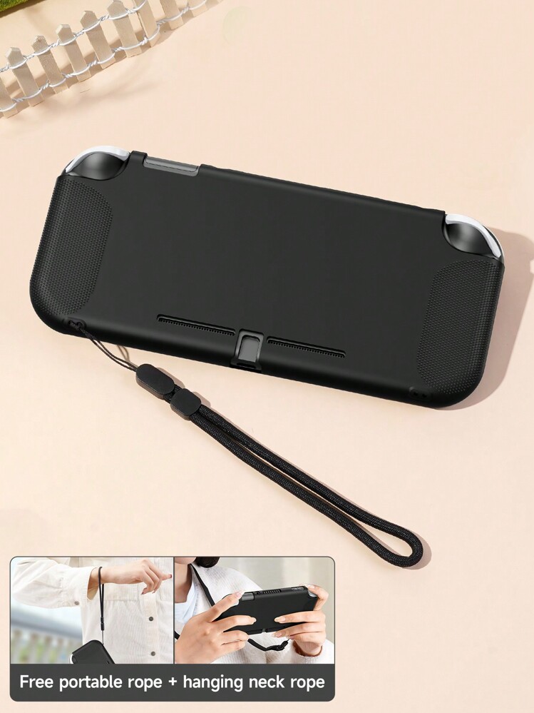 3pcs Switch Lite Protection Case Set - Solid Color Soft Shell, Handheld Or Crossbody, Ideal Gift Compatible With Switch Gamers - Multicolor - View 7