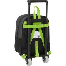 Safta Backpack With Trolley 805  Turtles - Officially Licensed School Backpack - Ergonomic Design - Ample Storage Space - Multifunctional Pockets - Multicolor - View 3