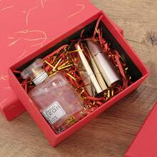 20g/package Dual Color Metallic Raffia Grass Shredded Paper For Valentine's Day Gift Box Wrapping, Favor Boxes, Birthday Decoration, Gift Wrapping Paper Filler - Khaki - View 7