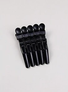 6 CÁI Kẹp Cá Sấu Salon, Kẹp Nhựa Phân Vùng, Kẹp Tóc, Kẹp Váy Dạ Hội, Kẹp Trang Điểm, Dụng Cụ Làm Tóc, Nhiều Màu, Kẹp Salon Dễ Thương Hàng Ngày, Dụng Cụ Làm Tóc Phân Vùng Salon Thích Hợp Cho Gia Đình, Du Lịch Ngoài Trời Hàng Ngày, Quà Tặng Tiệc - màu đen - Xem 9